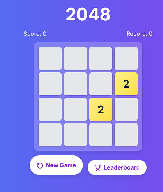 2048 game